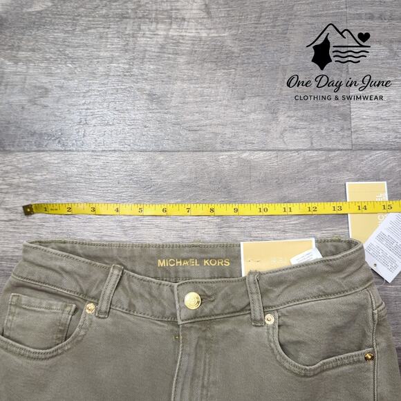 Michael Kors Selma Skinny Ankle Jeans Size 4 - Picture 3 of 6